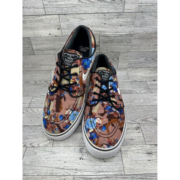 Nike SB Stefan Janoski Floral Skateboarding Shoes Sneakers Men's Size 8.5 - Picture 1 of 13
